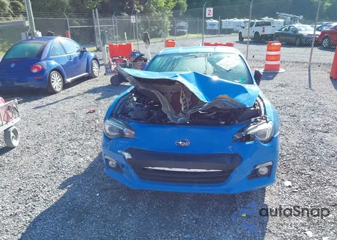 2016 Subaru Brz Series.hyperblue from USA, damaged, VIN JF1ZCAC13G9600743